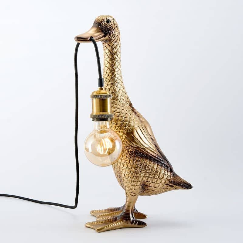 Lampe de table Canard « Son of a Duck » Or