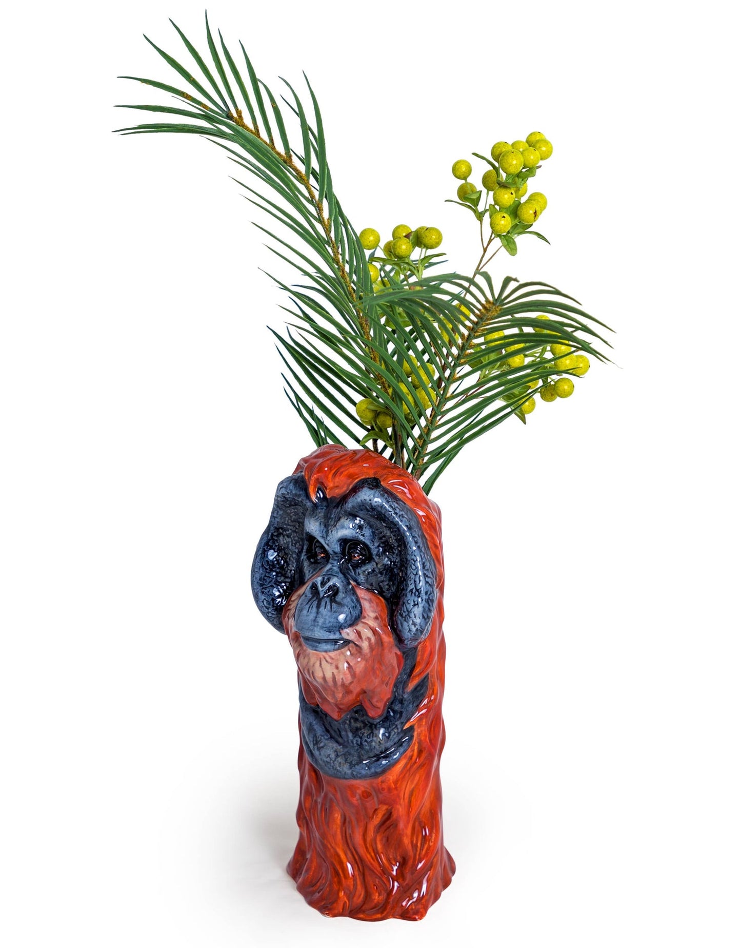 Orang-Utan-Kopfvase