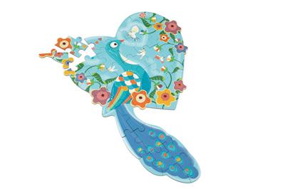 contour puzzle paon scratch 6181135 5414561811350