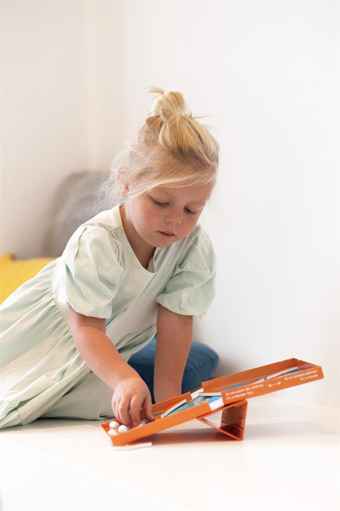 Marble Circuit & Magnetic Puzzle - Dinosaur