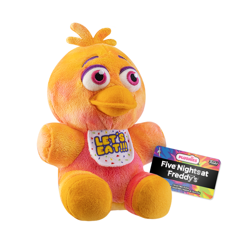 tie dye chica plush