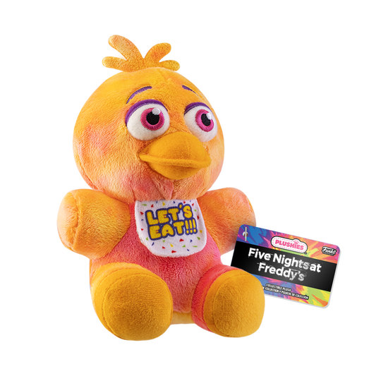 tie dye chica plush