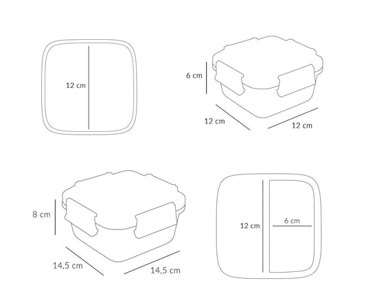 Grande Boîte à Déjeuner Le Petit Chaperon Rouge