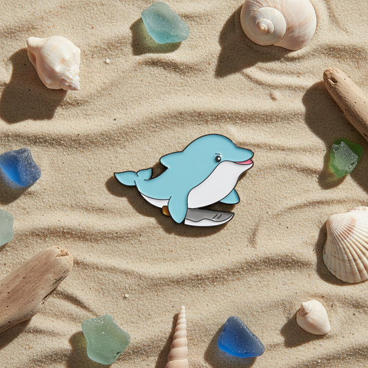 Pinův delfín s nožem