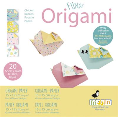 funny origami poulet fridolin 7211315 4031172113157
