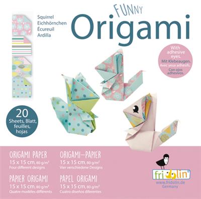 funny origami ecureuil fridolin 7211318 4031172113188