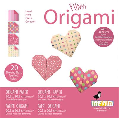 funny origami coeur fridolin 7211332 4031172113324