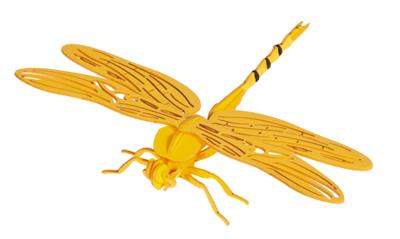 3d paper model libellule fridolin 7211601 4031172116011