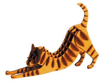 3d paper model chat marron fridolin 7211637 4031172116370