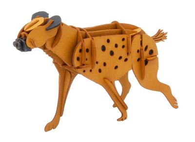 3d paper model hyene fridolin 7211671 4031172116714