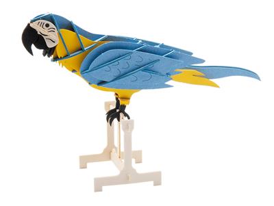 Modèle En Papier 3D - Perroquet