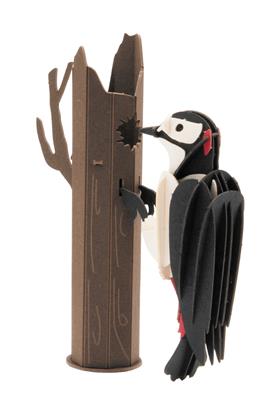 3d paper model pivert fridolin 7211687 4031172116875