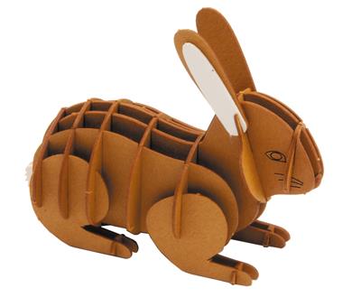 3d paper model lievre fridolin 7211688 4031172116882