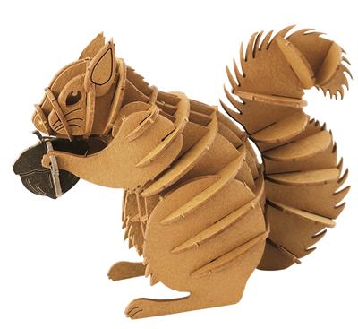 3d paper model ecureuil fridolin 7211723 4031172117230