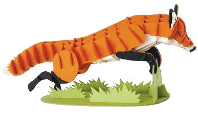 3d paper model renard fridolin 7211724 4031172117247
