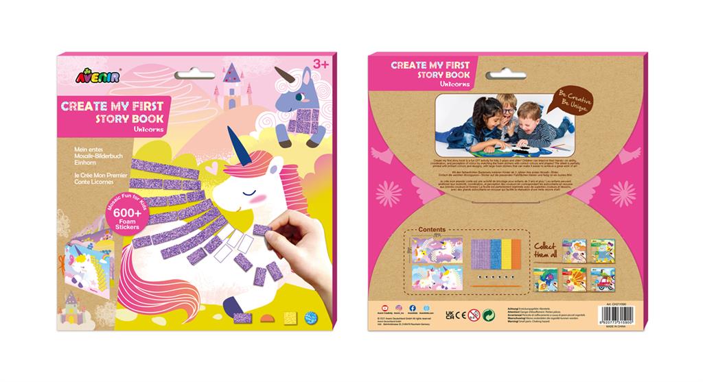 mosaique junior je cree mon premier conte licornes avenir