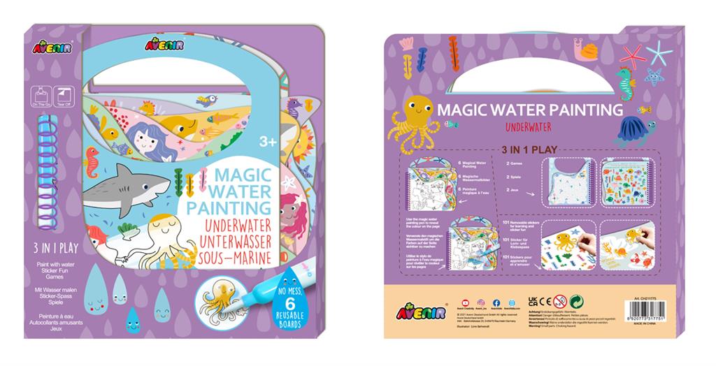 peinture a leau la vie sous marine avenir