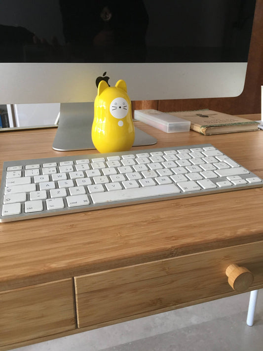 Chat Daruma Jaune “Bonne Fortune”