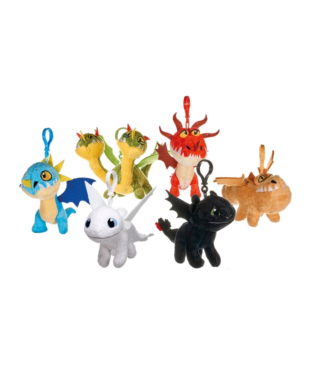 Peluche clip-on Dragons 3 – mini dragon - produit Joy Toy