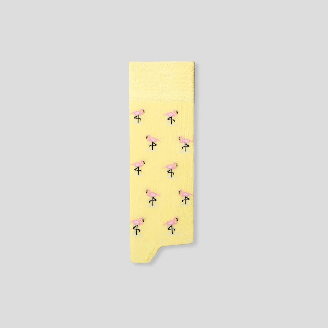chaussettes flamants roses the captain socks