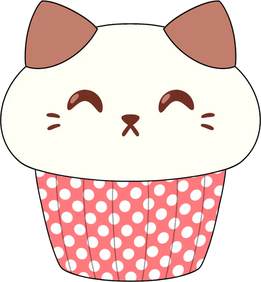 kitty cupcake plush 9in youtooz