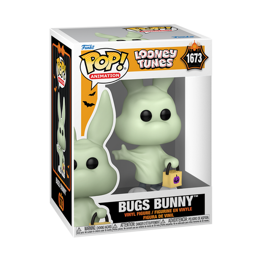 Muzyka pop! Królik Bugs w kostiumie Ducha