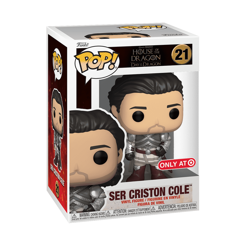 Pop! Ser Criston Cole tenant Épée