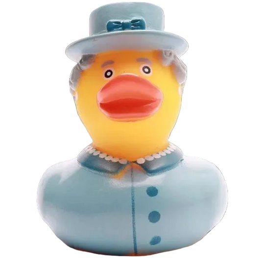 Queen Elizabeth II Duck - Blue