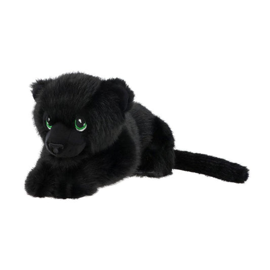 Grande peluche panthère noire Keeleco 35 cm