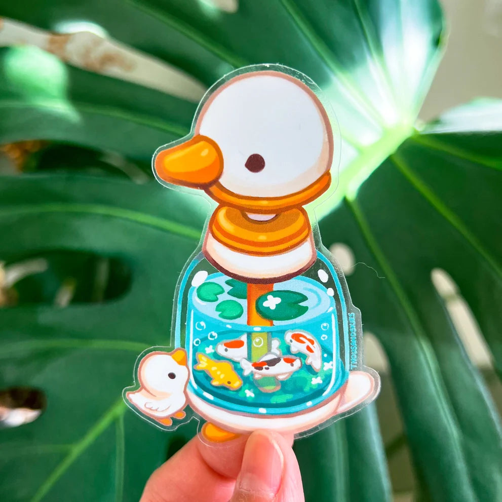 autocollant handwash duckie thousand skies VNST0156 13797708