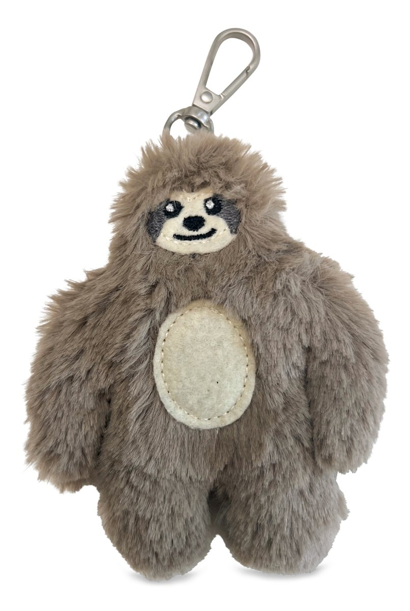 Porte-Clés Peluche Paresseux – la CoinCaillerie