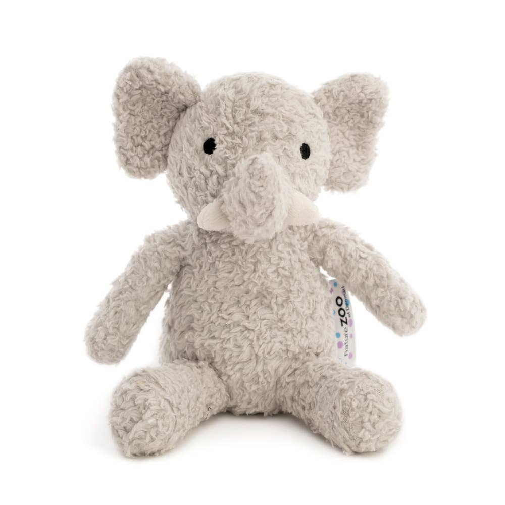 Ours en peluche bio gris éléphant