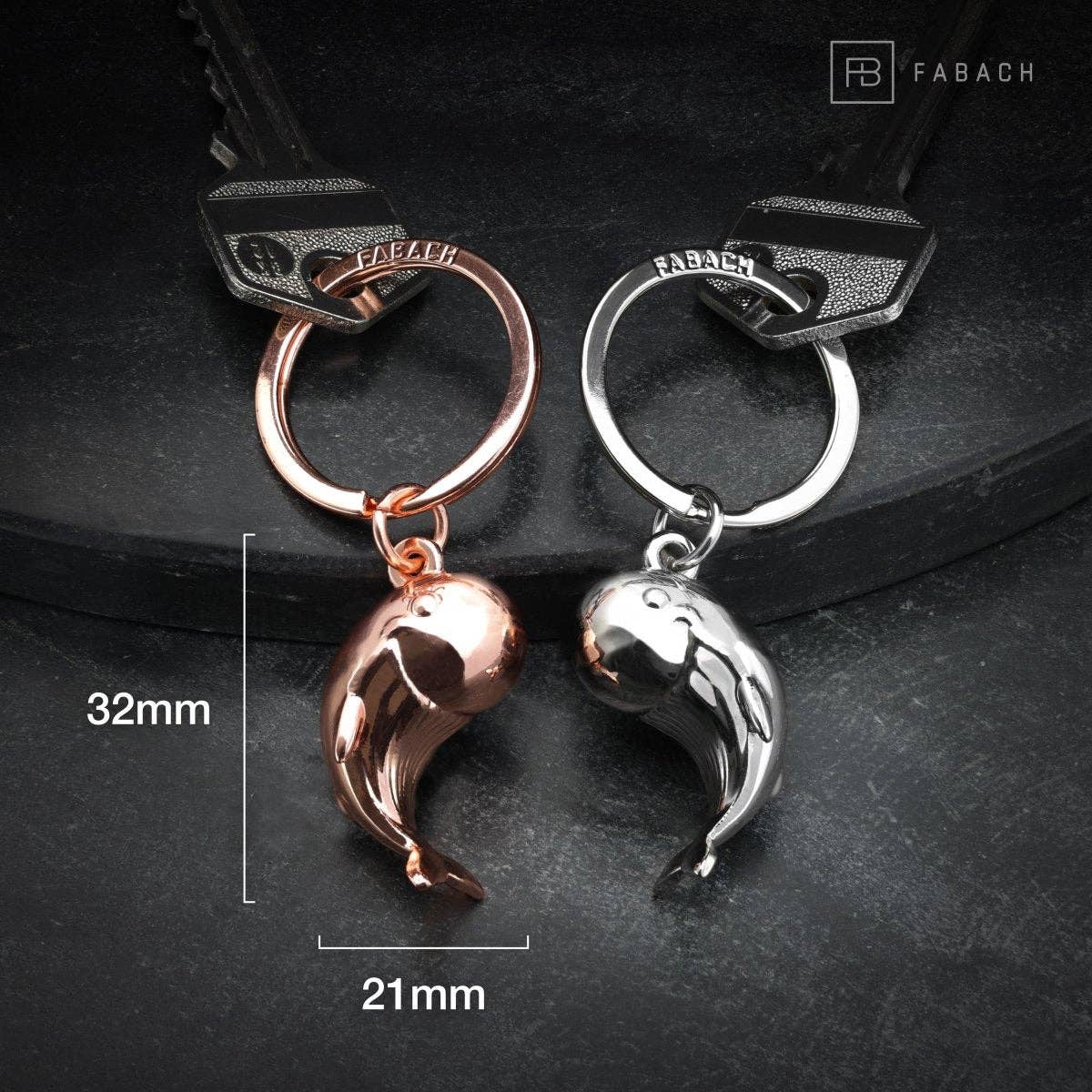 porte cles baleine moby fabach