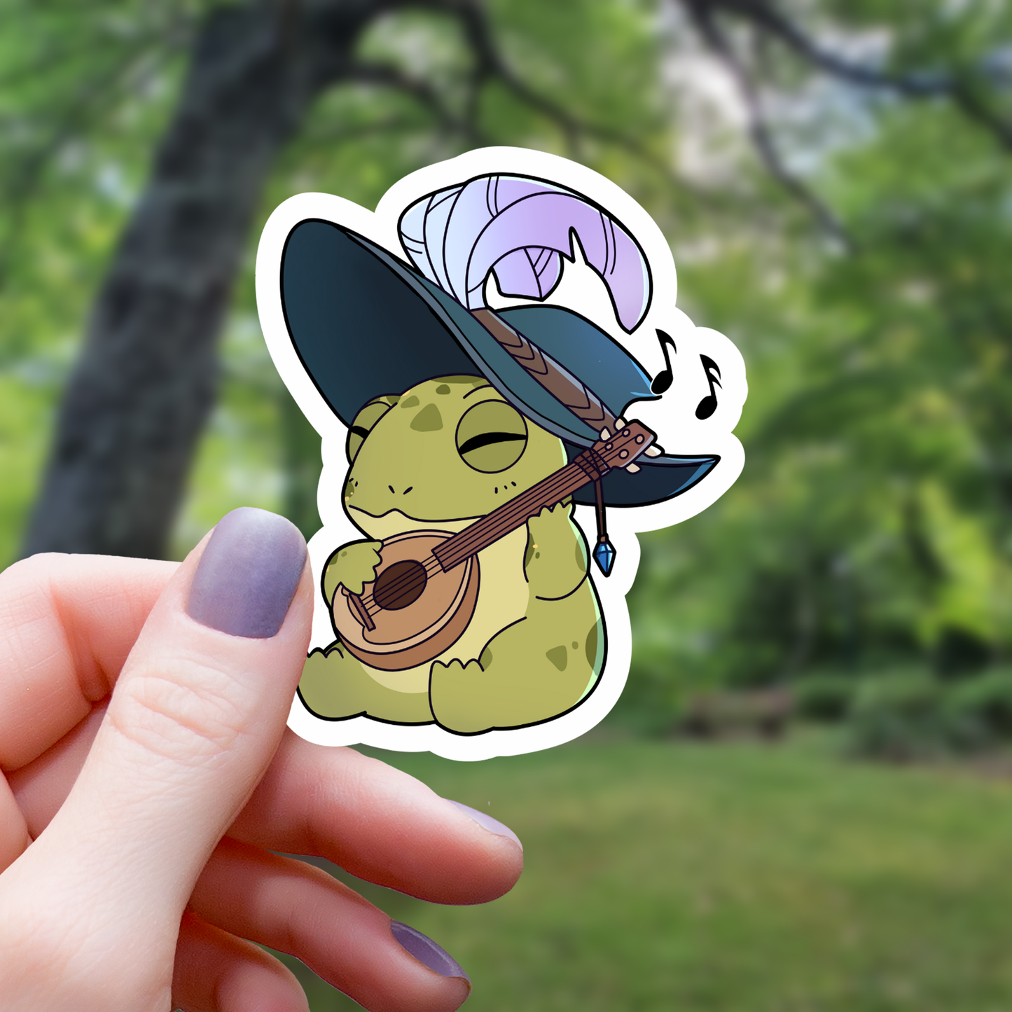 stickers grenouille bard mimic gaming co