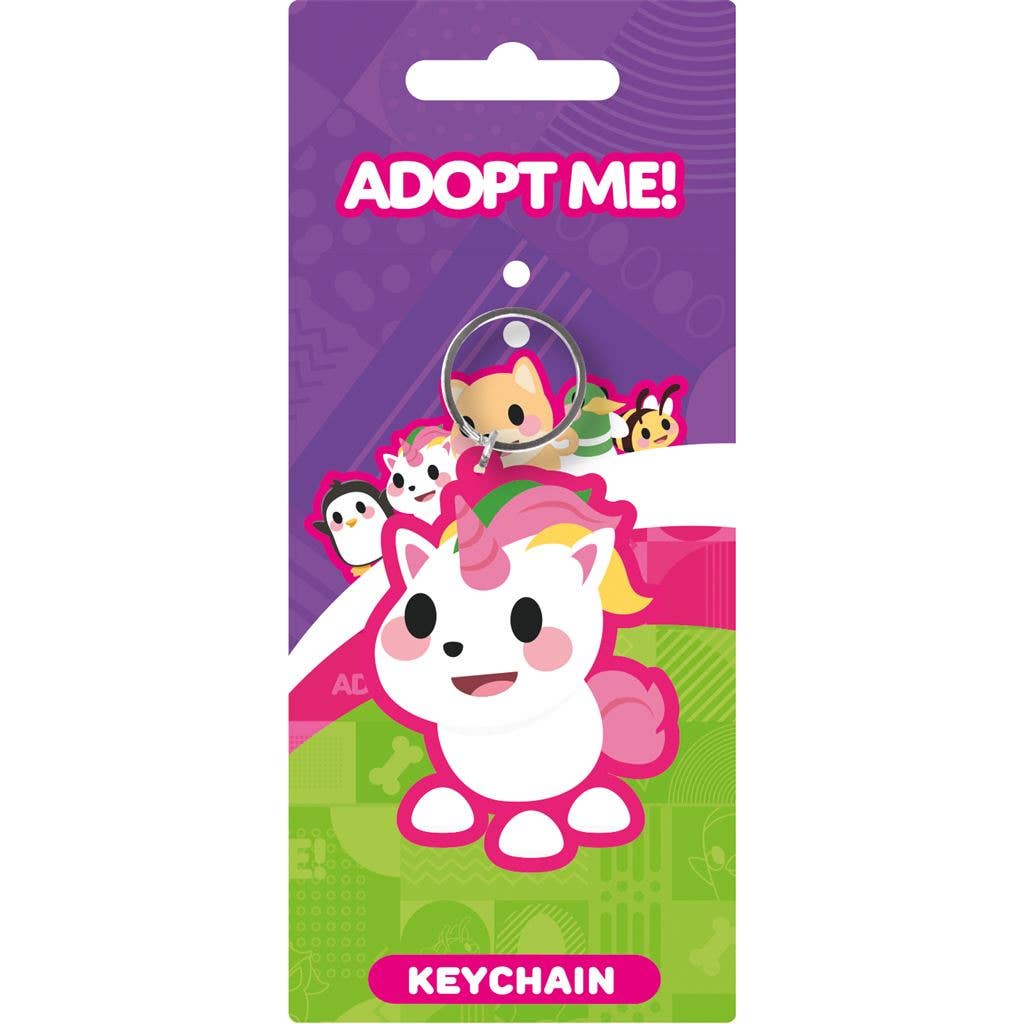 Adopt Me! Unicorn Keychain