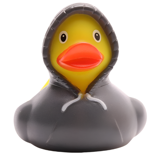 Φούτερ με κουκούλα πάπιας - Γκρι