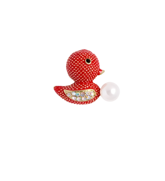 broche canard rouge cdb