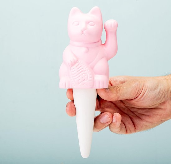 arroseur autonome chat chanceux rose bitten