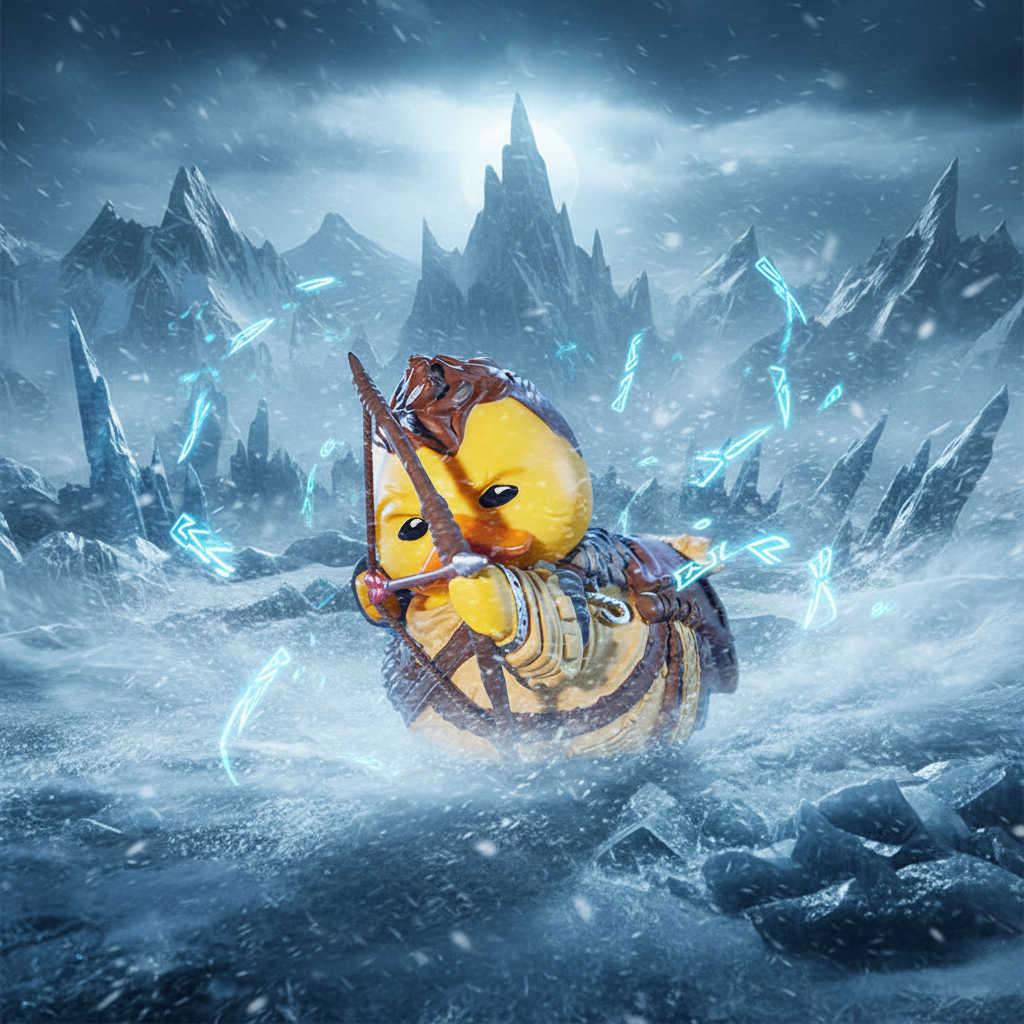 Canard God of War Ragnarök: Atreus TUBBZ (First Edition) - vue 19
