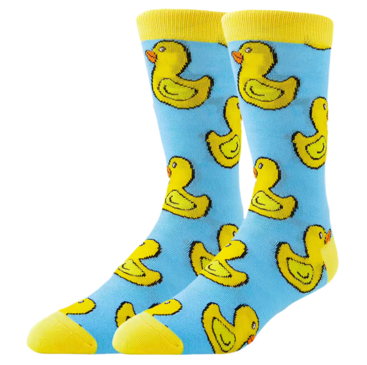 chaussettes canards jaunes mr colvert