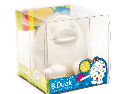 canard tirelire a colorier b duck b duck