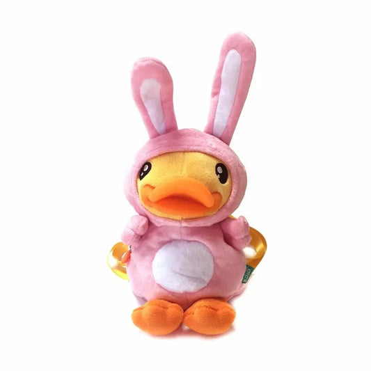 sac a dos canard lapin rose b duck