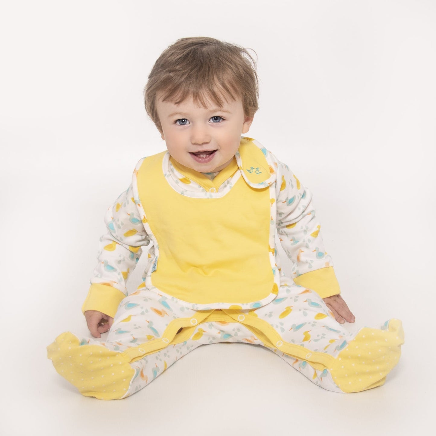 bavoir bebe petits canards luca and rosa 5060838830106 5060838830106