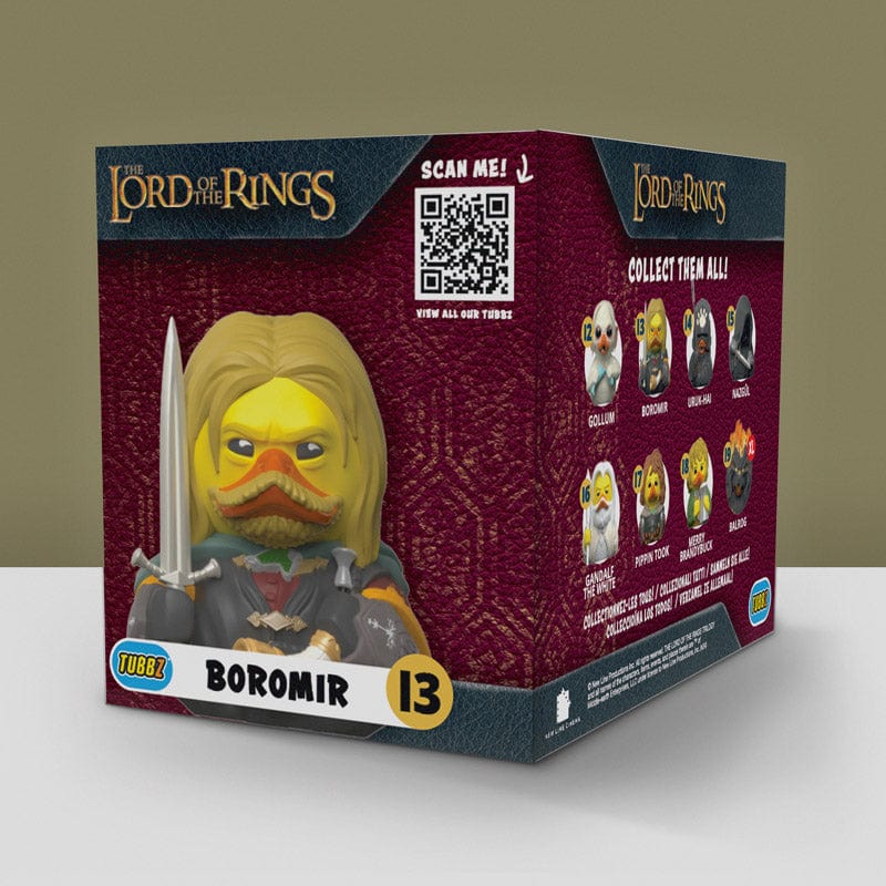 lord of the rings boromir tubbz boxed edition