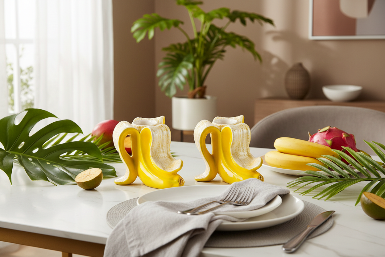 Banana Romance ljushållare