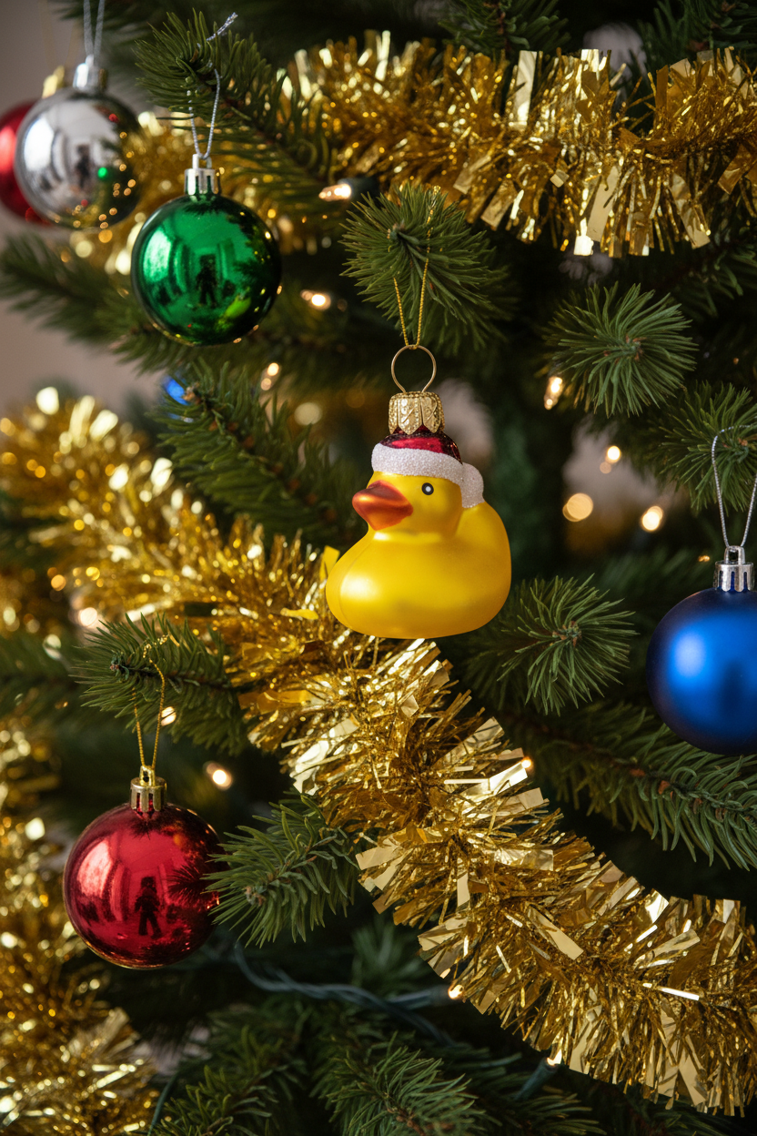 Christmas Duck Bauble