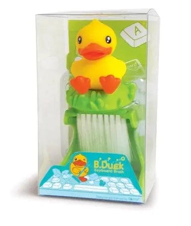 brosse de nettoyage clavier canard jaune b duck