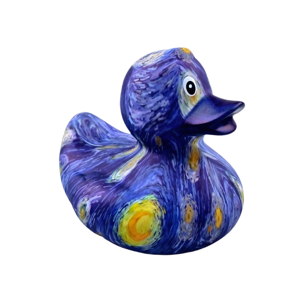 canard starry night vincent van gogh dutch ducky 8719327720455