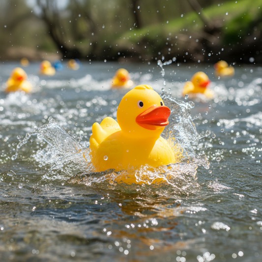 Canard de Course avec Ailes