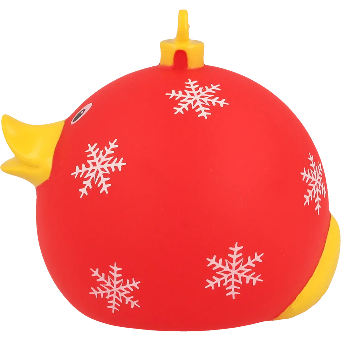 canard boule de noel rouge lilalu